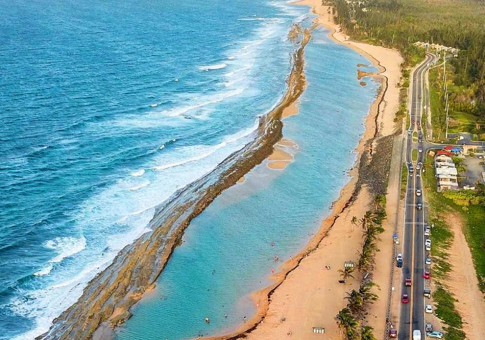 Piñones Kiosks & Beach • Puerto Rico Taxi & Tours